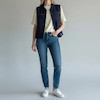 وست جین زنانه آستردار