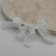 گوشواره گل پارچه ای