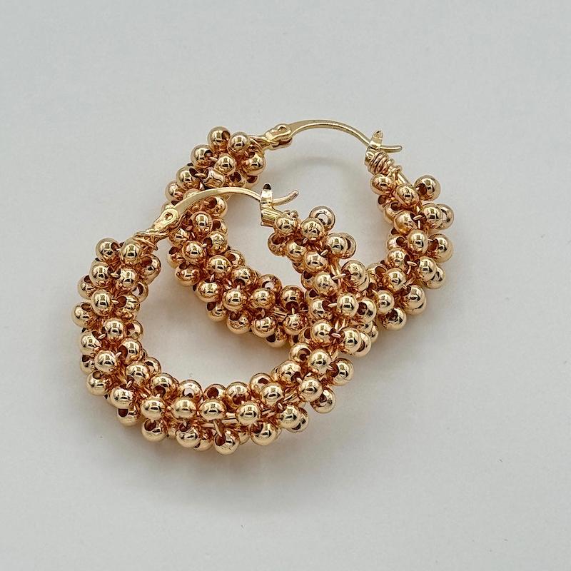 گوشواره گوی حلقه