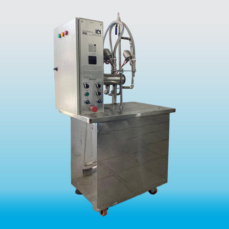 دستگاه پرکن مایعات با مکانیزم کلکتوری رقیق و غلیظ 