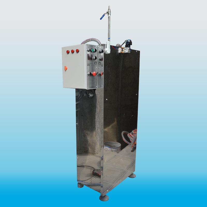 دستگاه دبه پرکن کلکتوری مایع دو نازل