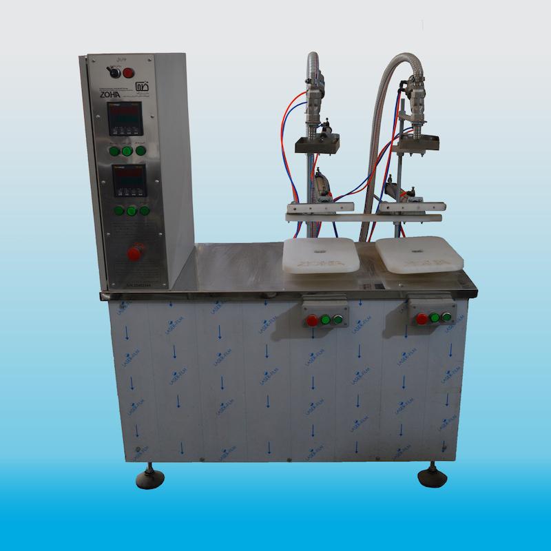 دستگاه پرکن مایعات اینورتردار دو نازل با دقت عالی ساخت ماشین سازی ضحا