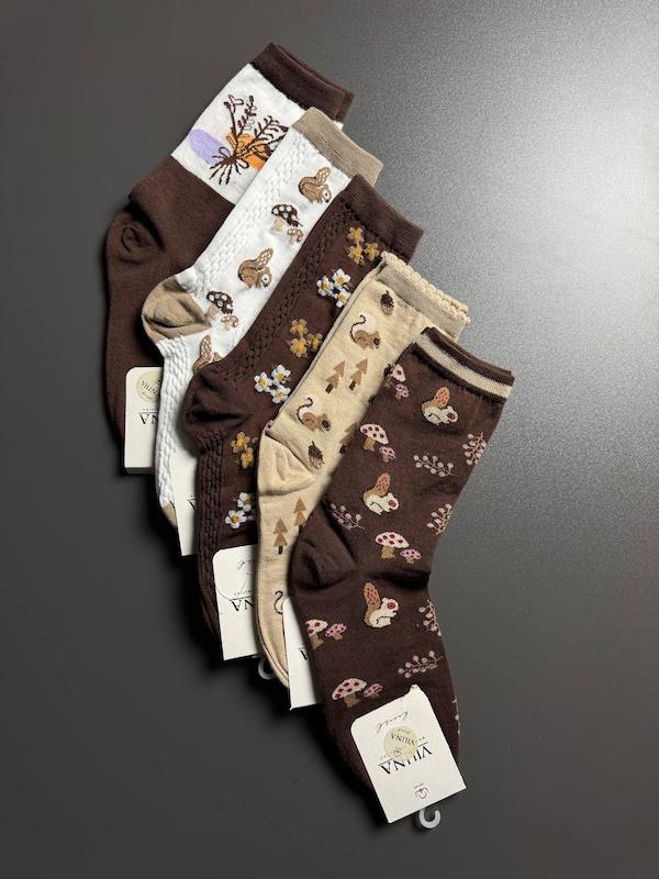 جوراب ساقدار گلدوزی