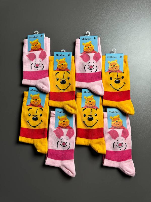 جوراب ساقدار خرس مهربان