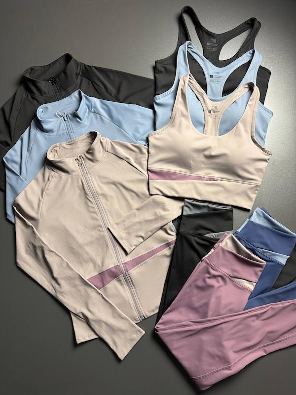 ست ورزشی زنانه سه تکه