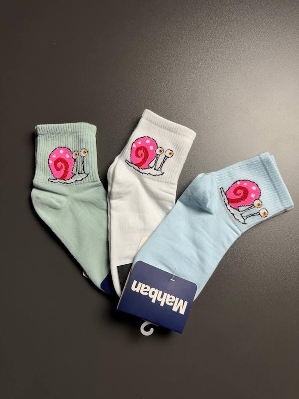 جوراب نیم ساق حلزونی 7050