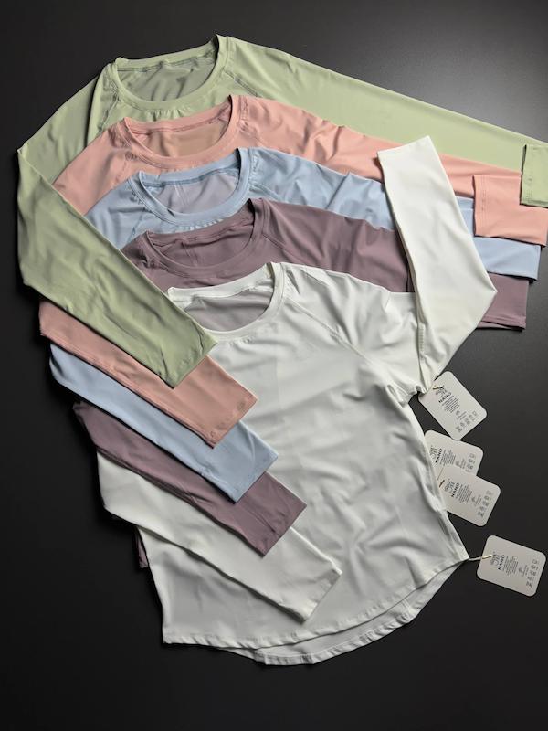 تیشرت اسپندکس آستین بلند قواره آزاد