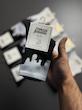 جوراب ساقدار آبرنگی طرح اشکی