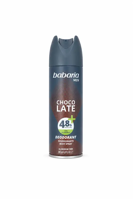 اسپری دئودورانت مردانه باباریا Choco Latte مدل 48h