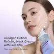 کرم لیفتینگ گواشا کلاژن و رتینول آنوا مدل Visibly Firming