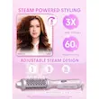 برس حرارتی بخار(38mm) شیگلم مدل Hydra Shot Steam Blowout Brush Pro