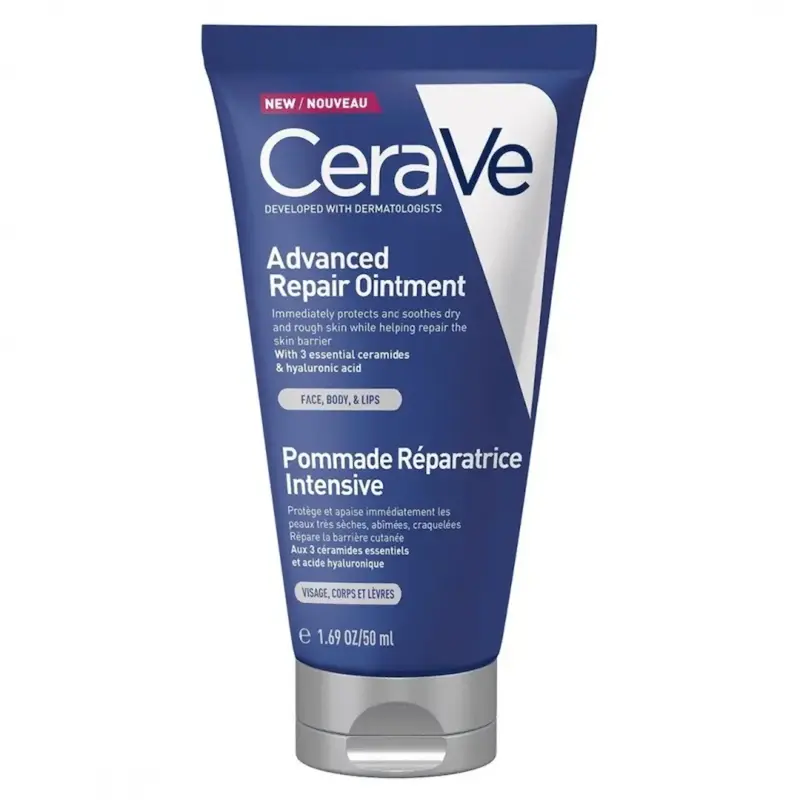 پماد ترمیم‌کننده و محافظ پوست سراوی مدل Advanced Repair Ointment