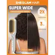 برس حرارتی صاف کننده مو شیگلم مدل Sleek Chic Triple Grip