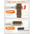 برس حرارتی صاف کننده مو شیگلم مدل Sleek Chic Triple Grip