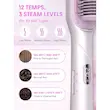 برس بخار صاف‌ کننده مو شیگلم مدل Hydra Shot Steam Straightening Brush Pro
