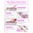 برس بخار صاف‌ کننده مو شیگلم مدل Hydra Shot Steam Straightening Brush Pro