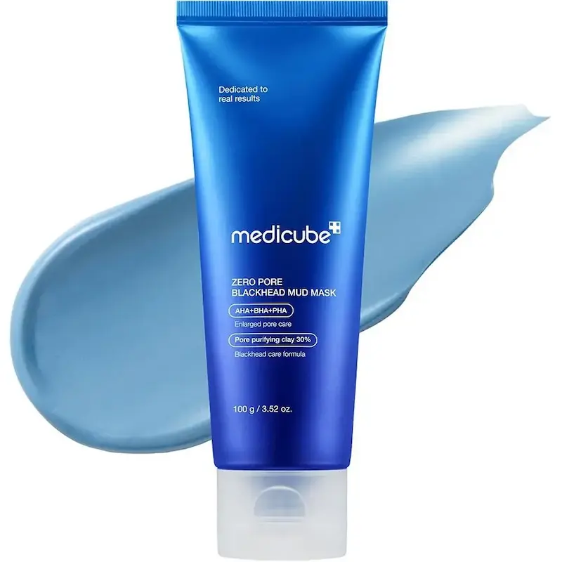 ماسک کنترل منافذ و ضدجوش های سر سیاه مدی کیوب مدل Zero Pore Blackhead Mud