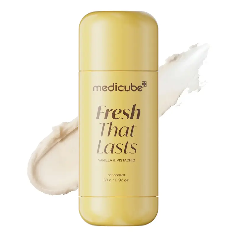 استیک دئودورانت روشن‌کننده بدن با رایحه وانیل و پسته مدی کیوب مدل Fresh That Lasts Vanilla & Pistachio