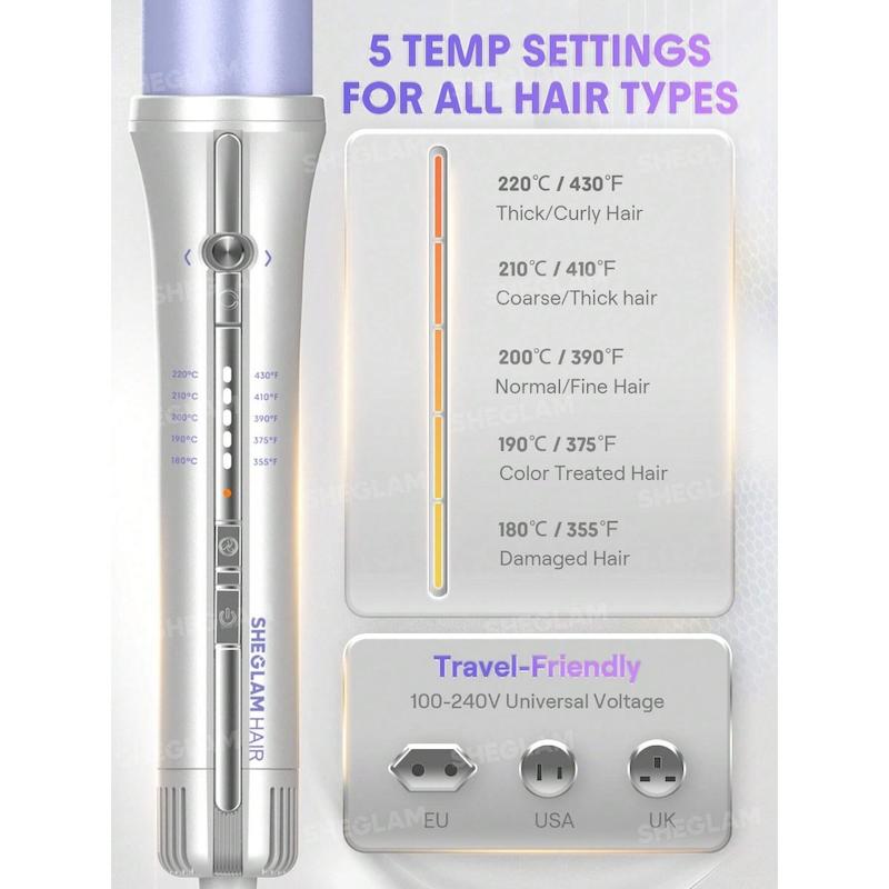 دستگاه ایرفلو استایلر پرو چرخشی شیگلم مدل One Touch Airflow Styler Pro (32mm)