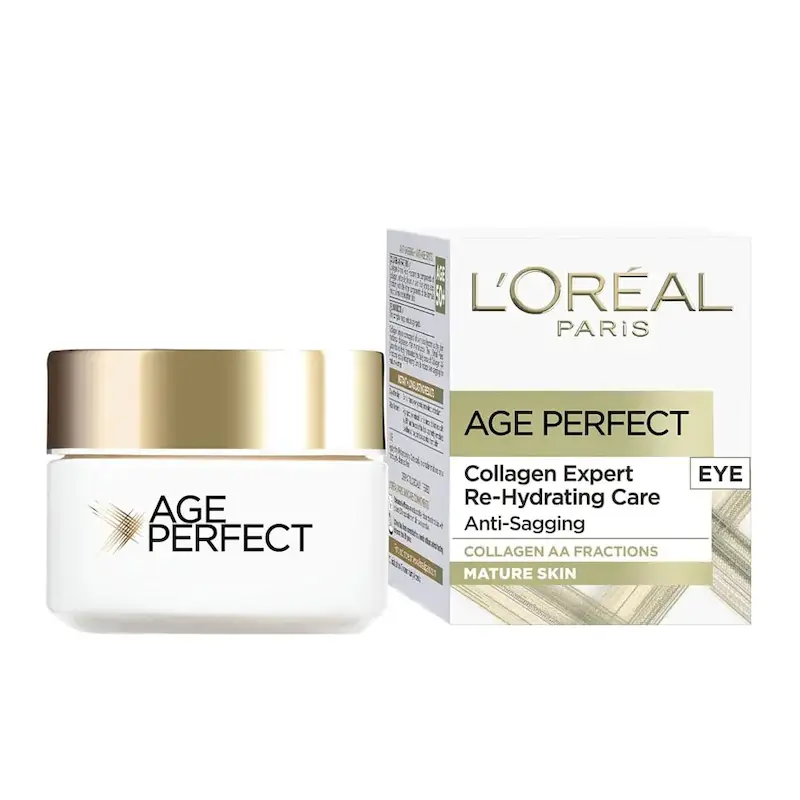 کرم دور چشم ضد چروک لورال مدل Age Perfect Collagen Expert