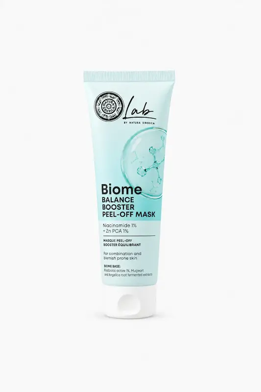 ماسک پیل‌آف متعادل‌کننده بیوم لب (Lab by Natura Siberica)