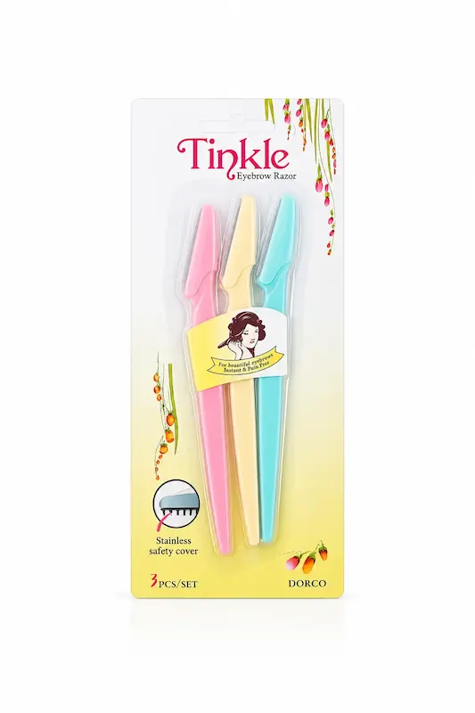 تیغ اصلاح ابرو تینکل (Tinkle Eyebrow Razor) بسته ۳ عددی