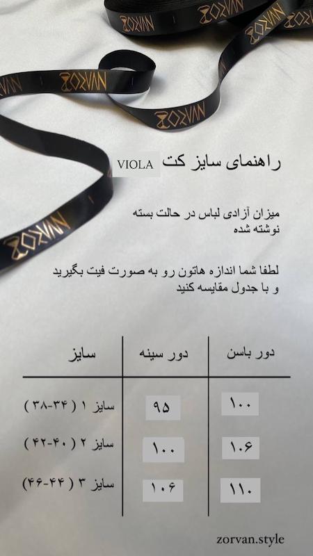 پالتو ویولا سرمه ای