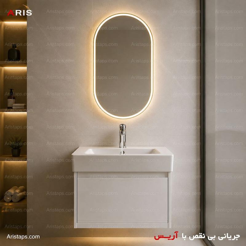 اینه بک لایت آینه لمسی اینه لمسی اینه چراغ دار 