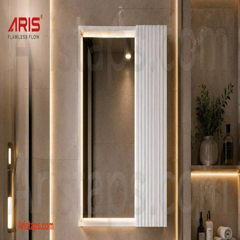 اینه باکس سفید کابینت روشویی اریس تپس
