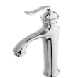 شیر روشویی برنجی کروم مات برنجی آریس تپس 