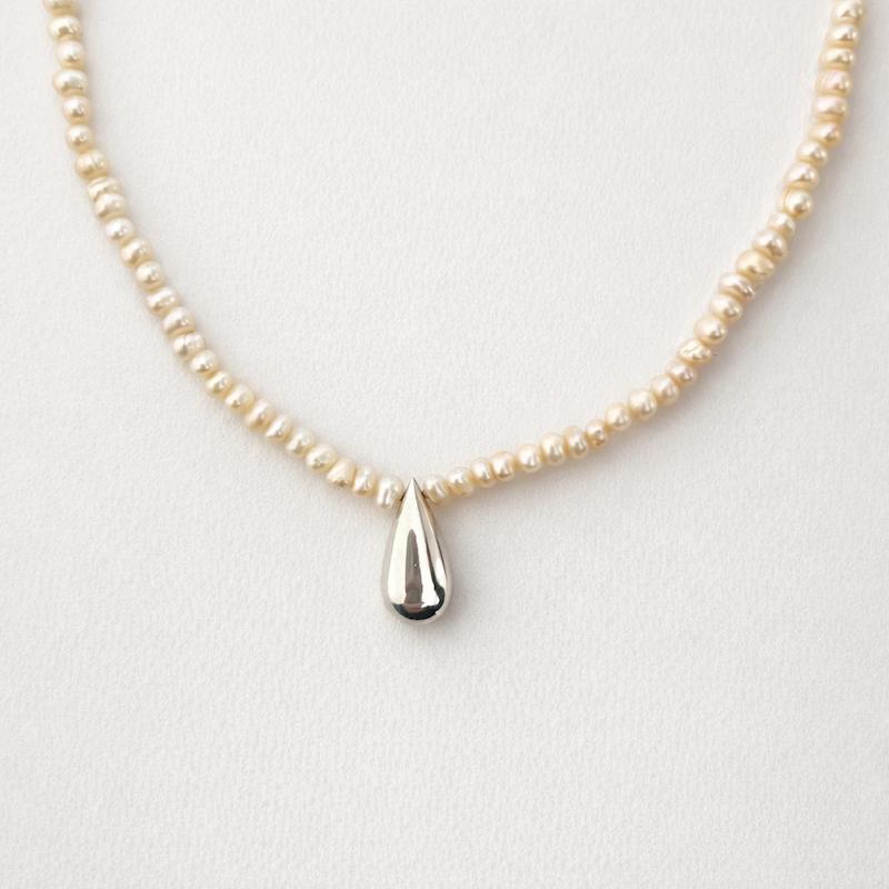 گردنبند طناز بزرگ مرواریدی