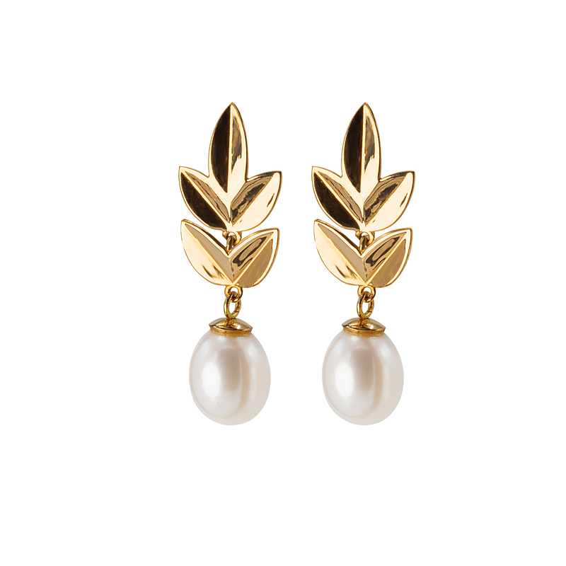 گوشواره نهال پنج برگ ـ  Nahal Earrings 5
