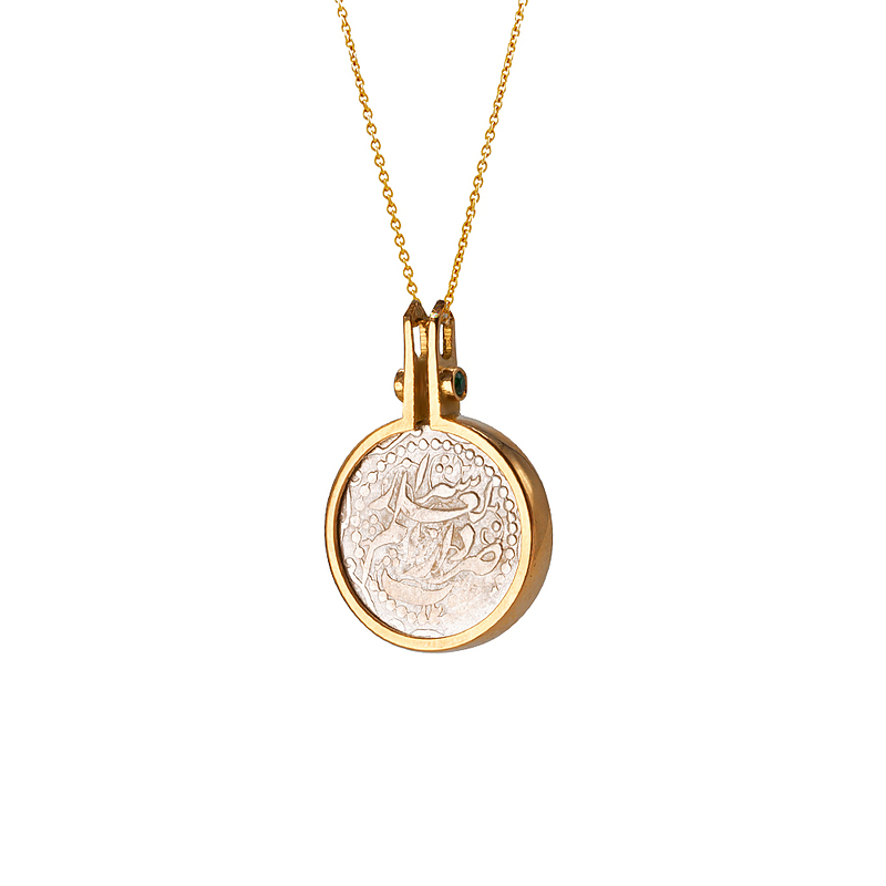 آویز سکه آنتیک _ Antique coin Pendant 