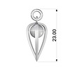 آویز دانژه کوچک _ Danje Pendant small