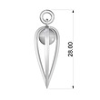 آویز دانژه متوسط _ Danje Pendant mediom