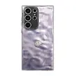 قاب گوشی سامسونگ Galaxy S24 Ultra مدل گل هولوگرامی کد 01