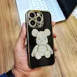 قاب گوشی اپل iphone 14 Pro مدل تدی نگین دار کد 01