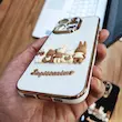 قاب گوشی اپل iphone 14 Pro مدل خانواده خرگوش کد 01