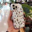 قاب گوشی اپل iphone 15 Pro Max مدل خرس آیینه ای کد 01