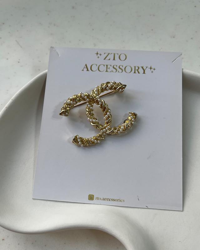 سنجاق سینه YSL و CHANEL