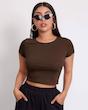 کراپ تیشرت نیلا
