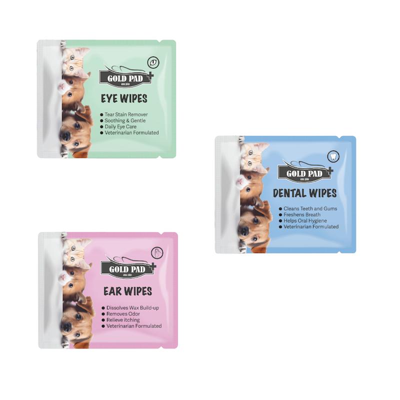 پد مرطوب ساشه ای گلدپد بسته ۱۵۰ عددی