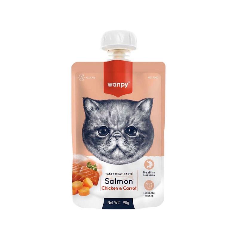 پودینگ گربه ونپی انگلیسی نویس طعم Salmon