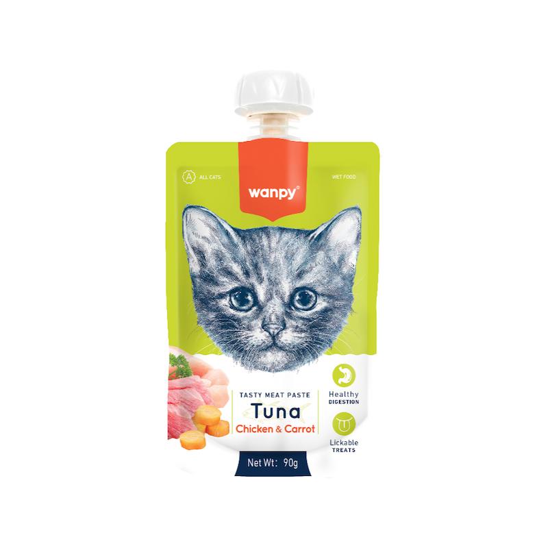 پودینگ گربه ونپی انگلیسی نویس طعم Tuna