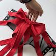 Scarlet Bow Corset | نیم‌تنه فنردار پاپیونی زنانه لوکس | ZURVAN