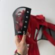 Scarlet Bow Corset | نیم‌تنه فنردار پاپیونی زنانه لوکس | ZURVAN
